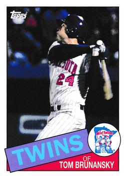 #211 Tom Brunansky - Minnesota Twins - 2013 Topps Archives Baseball