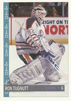 #211 Ron Tugnutt - Edmonton Oilers - 1992-93 O-Pee-Chee Hockey