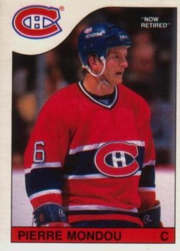 #211 Pierre Mondou - Montreal Canadiens - 1985-86 O-Pee-Chee Hockey