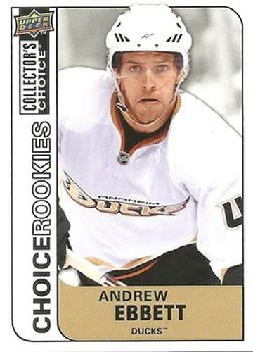 #211 Andrew Ebbett - Anaheim Ducks - 2008-09 Collector's Choice Hockey