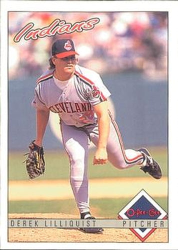 #211 Derek Lilliquist - Cleveland Indians - 1993 O-Pee-Chee Baseball