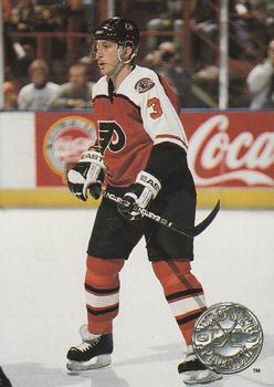 #211 Garry Galley - Philadelphia Flyers - 1991-92 Pro Set Platinum Hockey