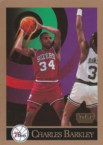 #211 Charles Barkley - Philadelphia 76ers - 1990-91 SkyBox Basketball