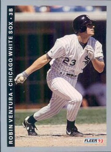 #211 Robin Ventura - Chicago White Sox - 1993 Fleer Baseball