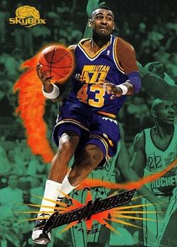 #211 Chris Morris - Utah Jazz - 1995-96 SkyBox Premium Basketball