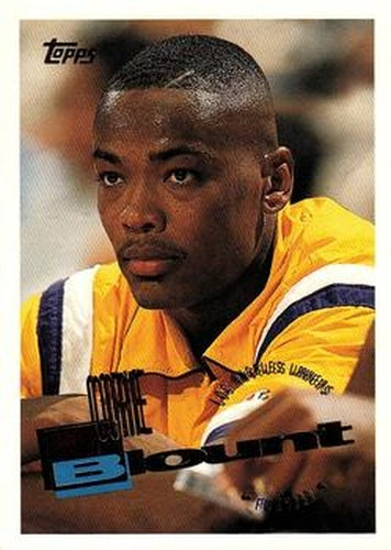 #211 Corie Blount - Los Angeles Lakers - 1995-96 Topps Basketball