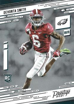#211 DeVonta Smith - Philadelphia Eagles - 2021 Panini Prestige Football