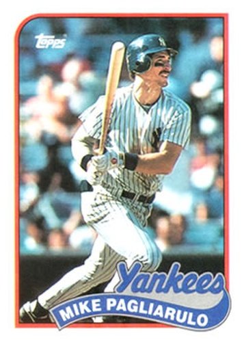 #211 Mike Pagliarulo - New York Yankees - 1989 Topps Baseball
