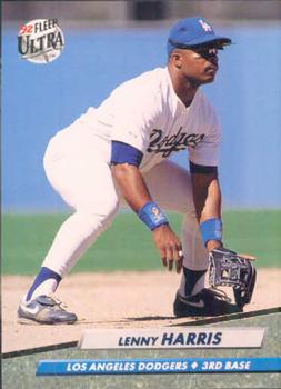 #211 Lenny Harris - Los Angeles Dodgers - 1992 Ultra Baseball