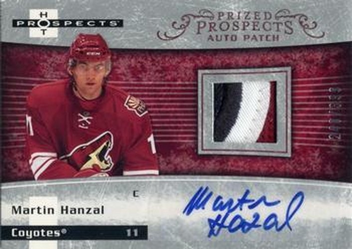 #211 Martin Hanzal - Phoenix Coyotes - 2007-08 Fleer Hot Prospects Hockey