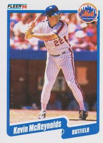 #211 Kevin McReynolds - New York Mets - 1990 Fleer USA Baseball