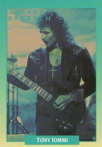 #211 Tony Iommi - 1991 Brockum Rock Cards