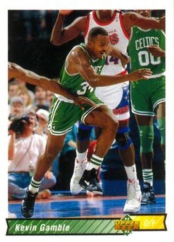 #211 Kevin Gamble - Boston Celtics - 1992-93 Upper Deck Basketball