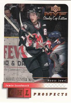 #211 Jamie Lundmark - Moose Jaw Warriors - 1999-00 Upper Deck MVP Stanley Cup Edition Hockey