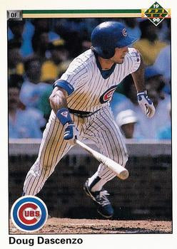 #211 Doug Dascenzo - Chicago Cubs - 1990 Upper Deck Baseball