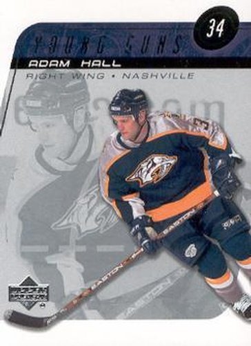 #211 Adam Hall - Nashville Predators - 2002-03 Upper Deck Hockey