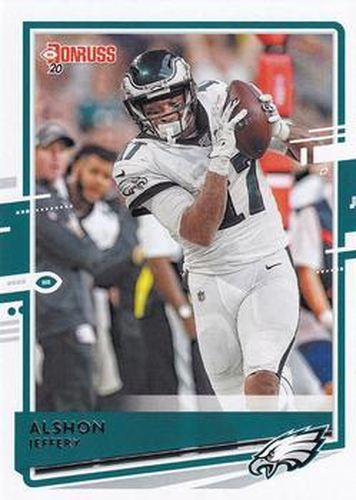 #211 Alshon Jeffery - Philadelphia Eagles - 2020 Donruss Football