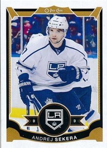 #211 Andrej Sekera - Los Angeles Kings - 2015-16 O-Pee-Chee Hockey