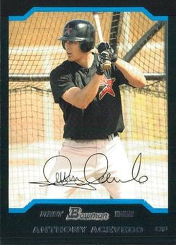 #211 Anthony Acevedo - Houston Astros - 2004 Bowman Baseball