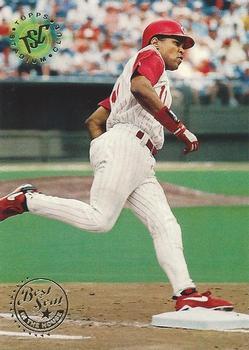 #211 Barry Larkin - Cincinnati Reds - 1995 Stadium Club Baseball