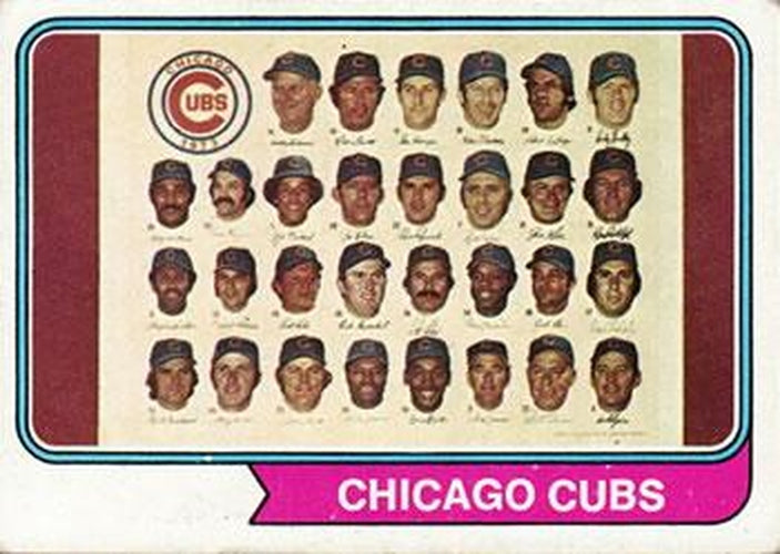 #211 Chicago Cubs - Chicago Cubs - 1974 Topps Baseball