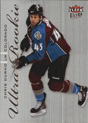 #211 Chris Durno - Colorado Avalanche - 2009-10 Ultra Hockey