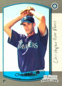 #211 Chris Mears - Seattle Mariners - 2000 Bowman Baseball