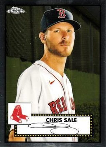 #211 Chris Sale - Boston Red Sox - 2021 Topps Chrome Platinum Anniversary Baseball