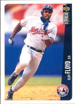 #211 Cliff Floyd - Montreal Expos - 1996 Collector's Choice Baseball