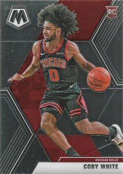 #211 Coby White - Chicago Bulls - 2019-20 Panini Mosaic Basketball
