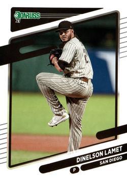 #211 Dinelson Lamet - San Diego Padres - 2021 Donruss Baseball