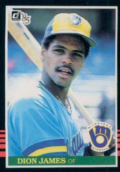 #211 Dion James - Milwaukee Brewers - 1985 Donruss Baseball