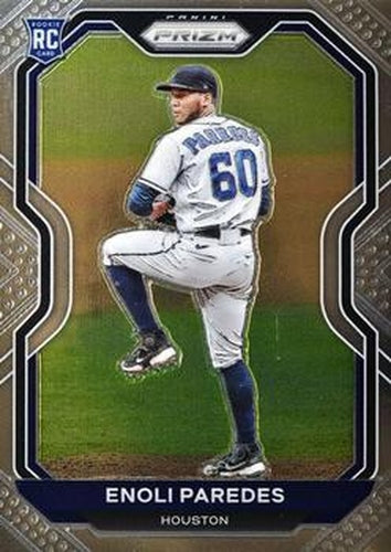 #211 Enoli Paredes - Houston Astros - 2021 Panini Prizm Baseball