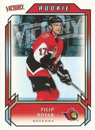 #211 Filip Novak - Ottawa Senators - 2006-07 Upper Deck Victory Hockey