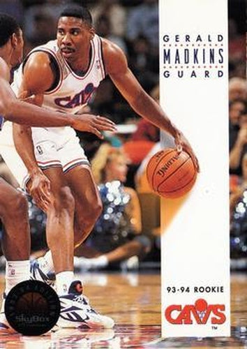 #211 Gerald Madkins - Cleveland Cavaliers - 1993-94 SkyBox Premium Basketball