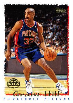 #211 Grant Hill - Detroit Pistons - 1994-95 Topps Basketball
