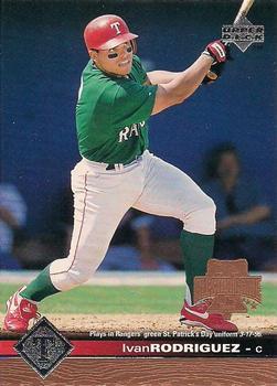 #211 Ivan Rodriguez - Texas Rangers - 1997 Upper Deck Baseball