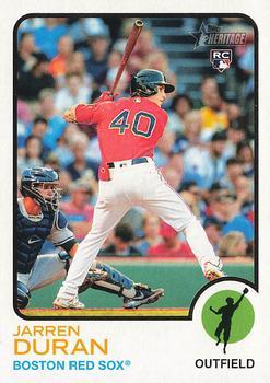 #211 Jarren Duran - Boston Red Sox - 2022 Topps Heritage Baseball