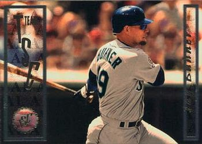 #211 Jay Buhner - Seattle Mariners - 1996 Stadium Club Baseball