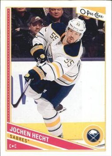 #211 Jochen Hecht - Buffalo Sabres - 2013-14 O-Pee-Chee Hockey