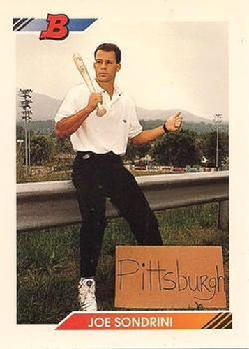 #211 Joe Sondrini - Pittsburgh Pirates - 1992 Bowman Baseball