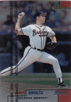#211 John Smoltz - Atlanta Braves - 1999 Finest Baseball