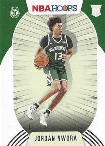 #211 Jordan Nwora - Milwaukee Bucks - 2020-21 Hoops Basketball