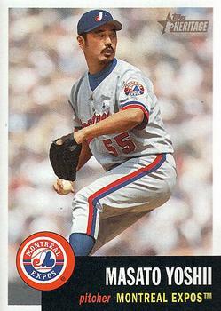 #211 Masato Yoshii - Montreal Expos - 2002 Topps Heritage Baseball