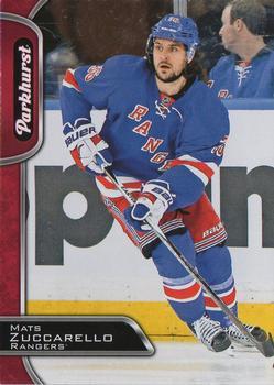 #211 Mats Zuccarello - New York Rangers - 2016-17 Parkhurst - Red Hockey