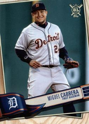 #211 Miguel Cabrera - Detroit Tigers - 2019 Topps Big League Baseball