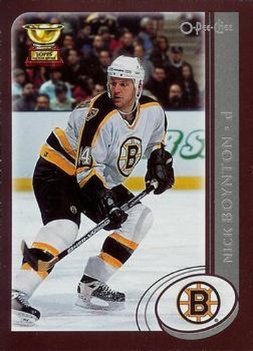 #211 Nick Boynton - Boston Bruins - 2002-03 O-Pee-Chee Hockey