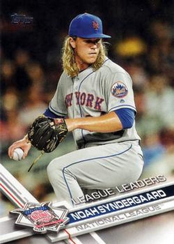 #211 Noah Syndergaard - New York Mets - 2017 Topps Baseball