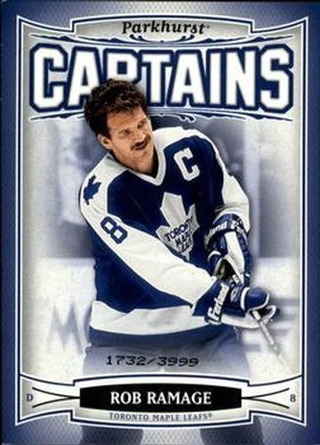 #211 Rob Ramage - Toronto Maple Leafs - 2006-07 Parkhurst Hockey