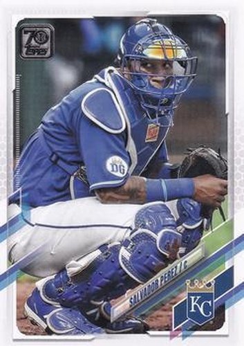 #211 Salvador Perez - Kansas City Royals - 2021 Topps Baseball